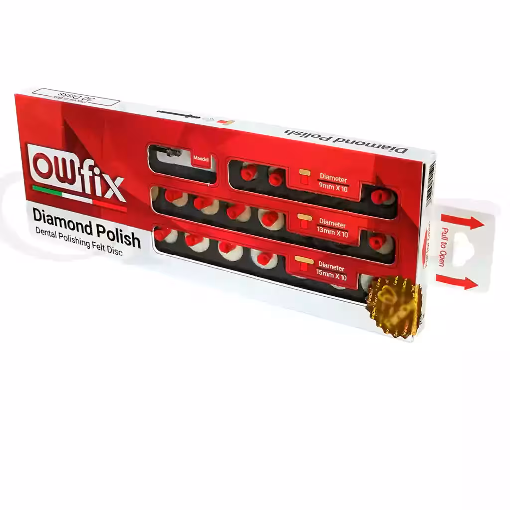 دیسک نمدی الماسی پالیش کامپوزیت برند اوفیکس Owfix
