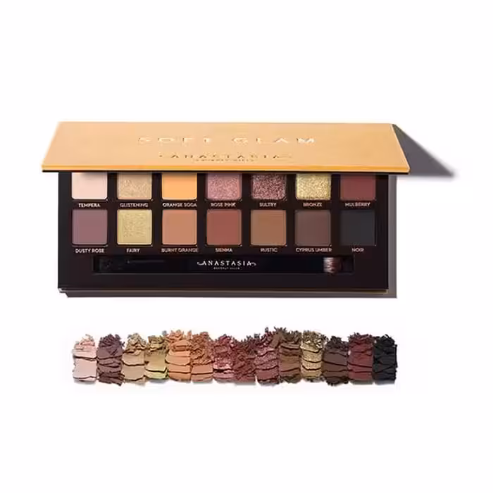پالت سایه آناستازیا سافت گلام اصل 14رنگ