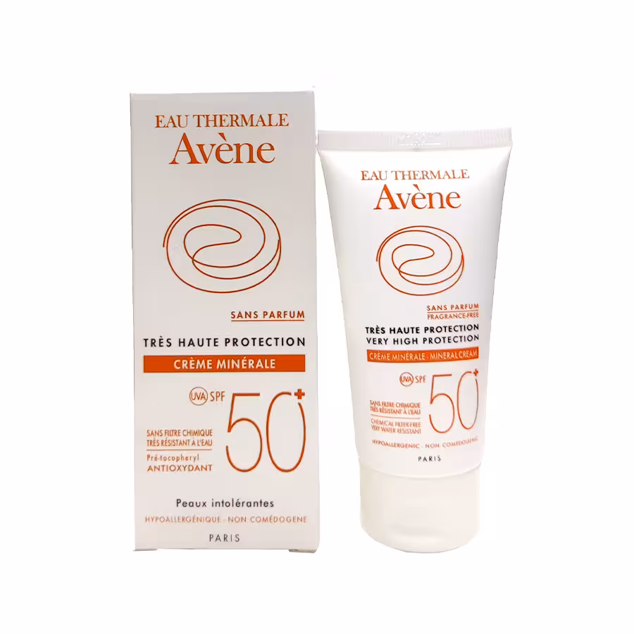 کرم ضدآفتاب اون پوست خشک مدل مینرال Avene mineral cream