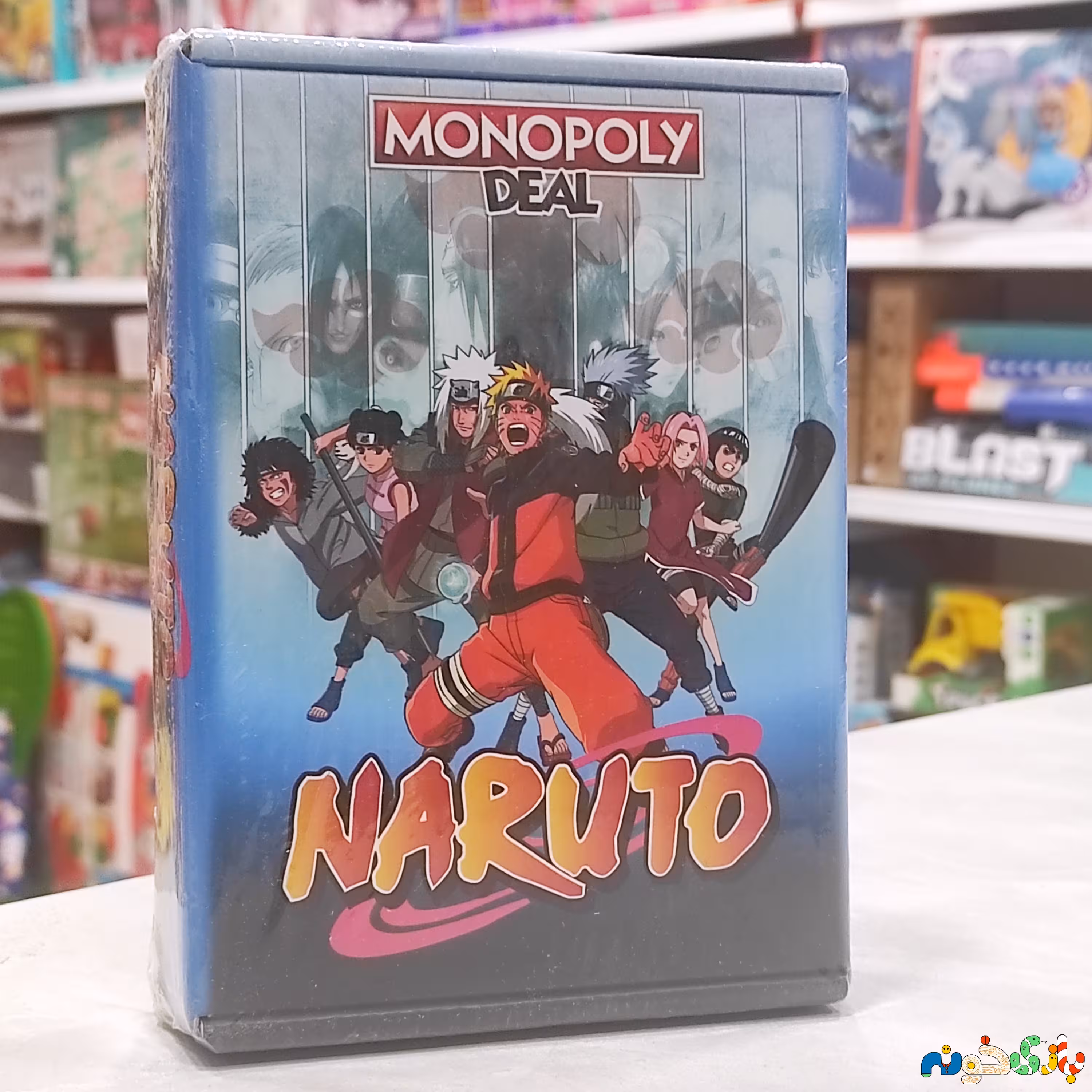 بازی کارتی مونوپولی ناروتو 2 الی 5 نفر شرکت مانترا 