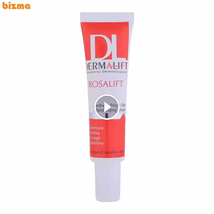 کرم مرطوب کننده و ضد قرمزی درمالیفت مدل Rosalift حجم 30 میلی لیتر
