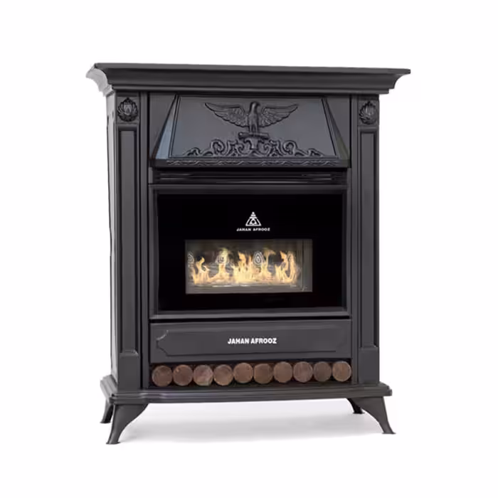 بخاری گازی جهان افروز مدل امپایر 320 وودکس