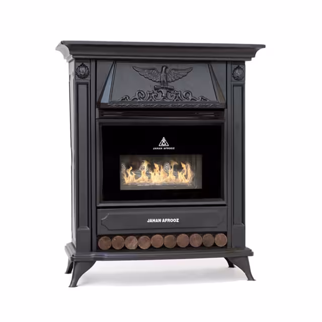 بخاری گازی جهان افروز مدل امپایر 320 وودکس