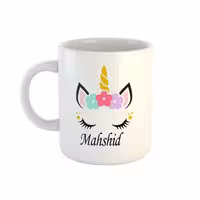 خرید ماگ-لیوان  اسم مهشید  unicorn کد 81
