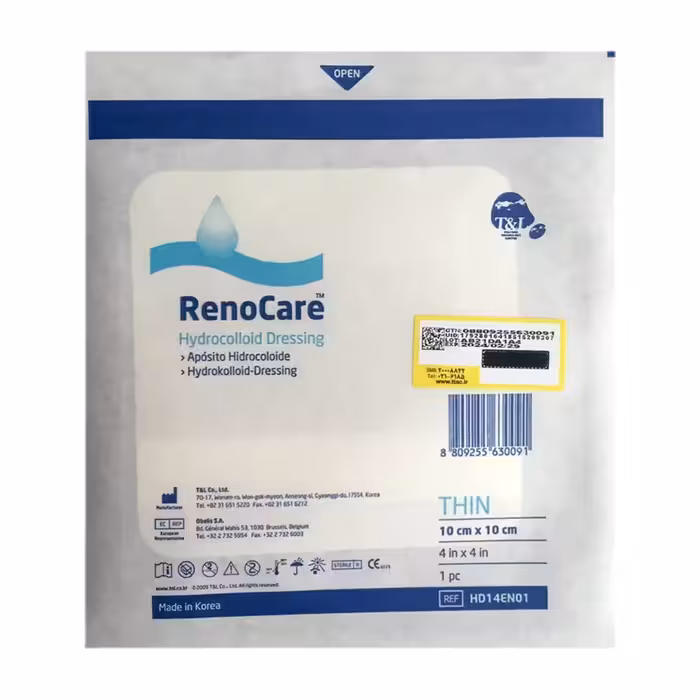 پانسمان هیدروکلوئید نازک رنوکر تی اند ال
