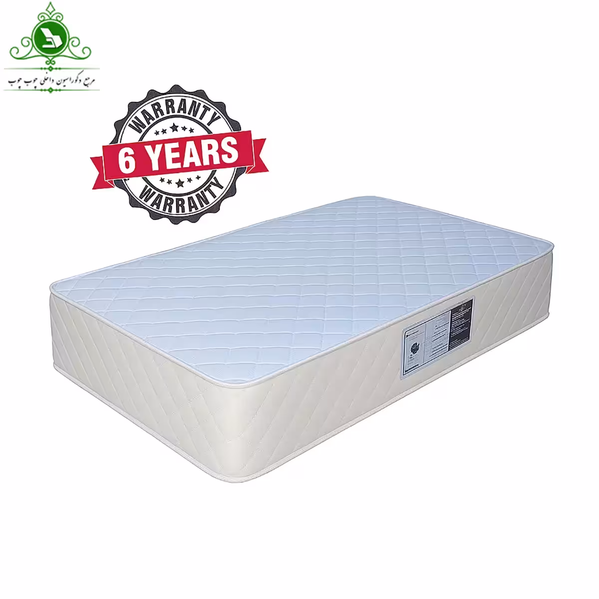 تشک یک و نیم نفره طبی رویال 6 سال ضمانت عرض 120