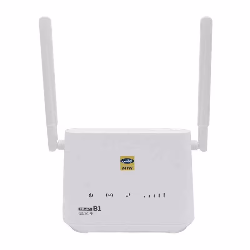 مودم 4G LTE ایرانسل مدل i40 B1 به همراه سیم کارت و 30 گیگا بایت اینترنت یک ماهه
