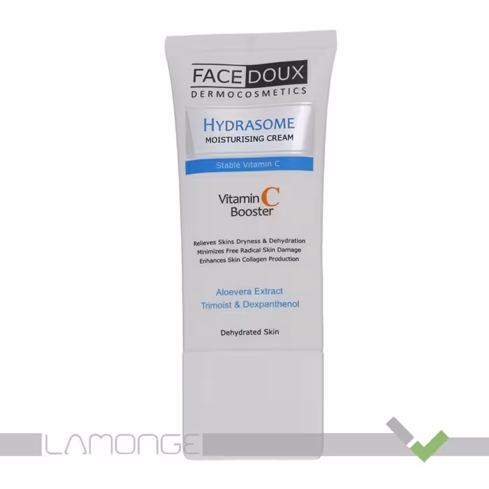 کرم مرطوب کننده و روشن کننده صورت هیدرازوم صورت حاوی ویتامین C فیس دوکس