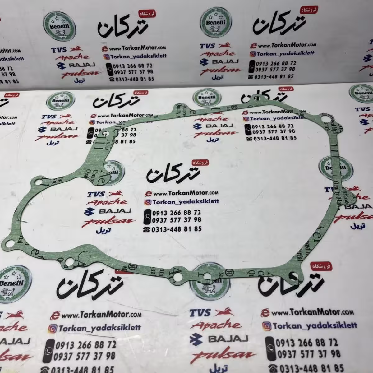 واشر درب کلاج موتور بنلی 150 جدید نیوفیس ( کیفیت درجه 1 )