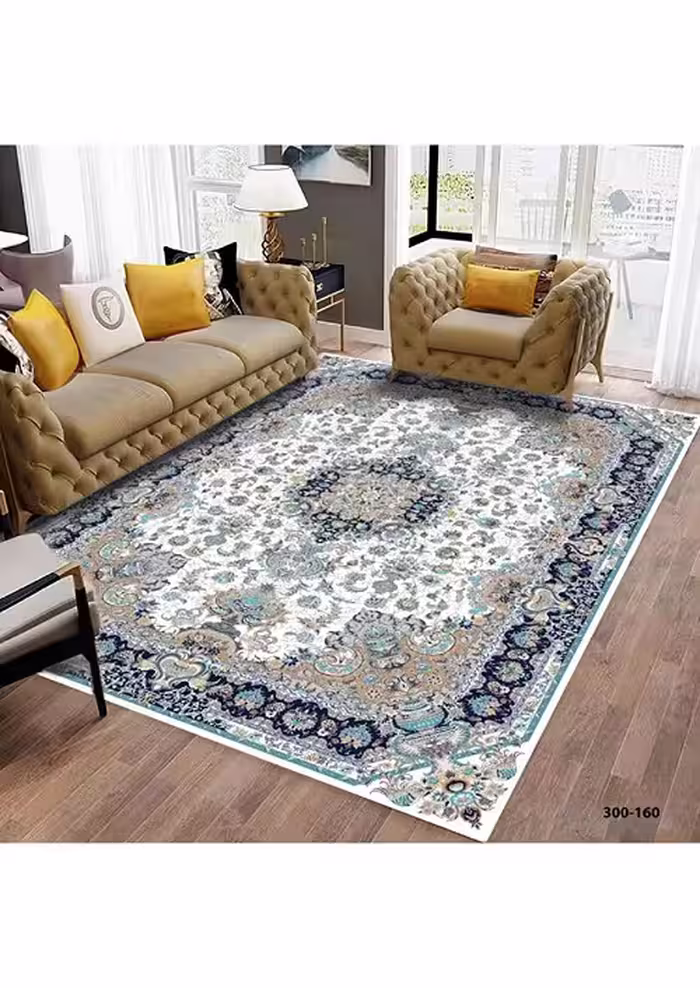 روفرشی کشدار مخمل شانل ترک(کشدوزی شده)-کد طرح 709