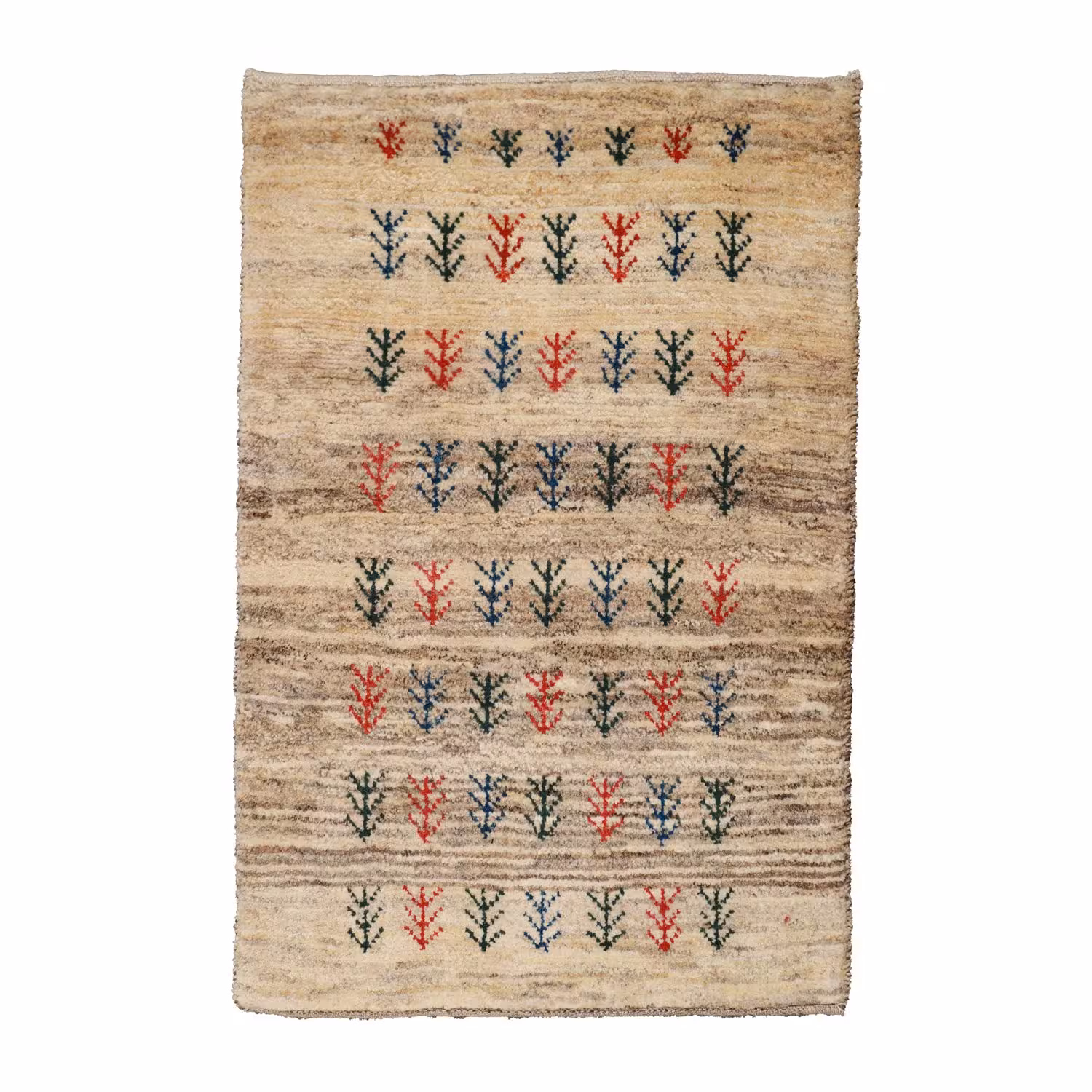 گبه دستباف مدل درخشان کد 40101216