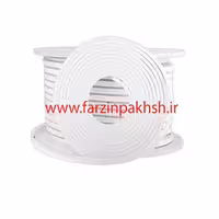 ریسه نئون فلکسی 8 وات 12*6 میلی‌متر برش 20 پارس شعاع توس کلاف 100 متری