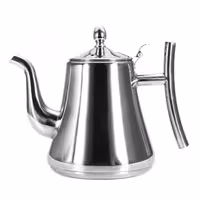 قوری استیل ظرفیت 2 لیتری طرح کلاسیک (هرمی)