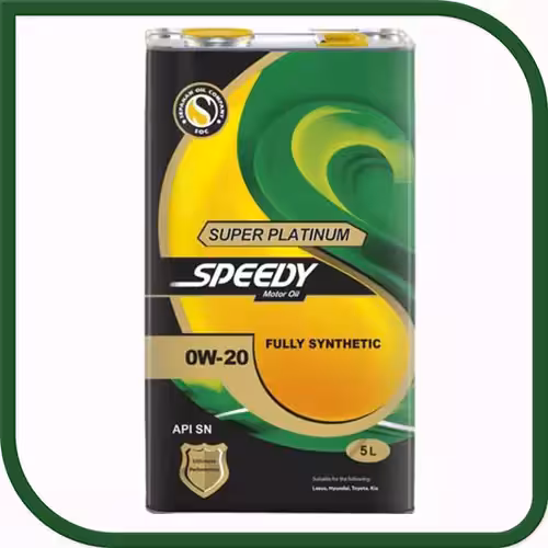 روغن موتور 0W20 اسپیدی سوپر پلاتینیوم SN پنج لیتری
