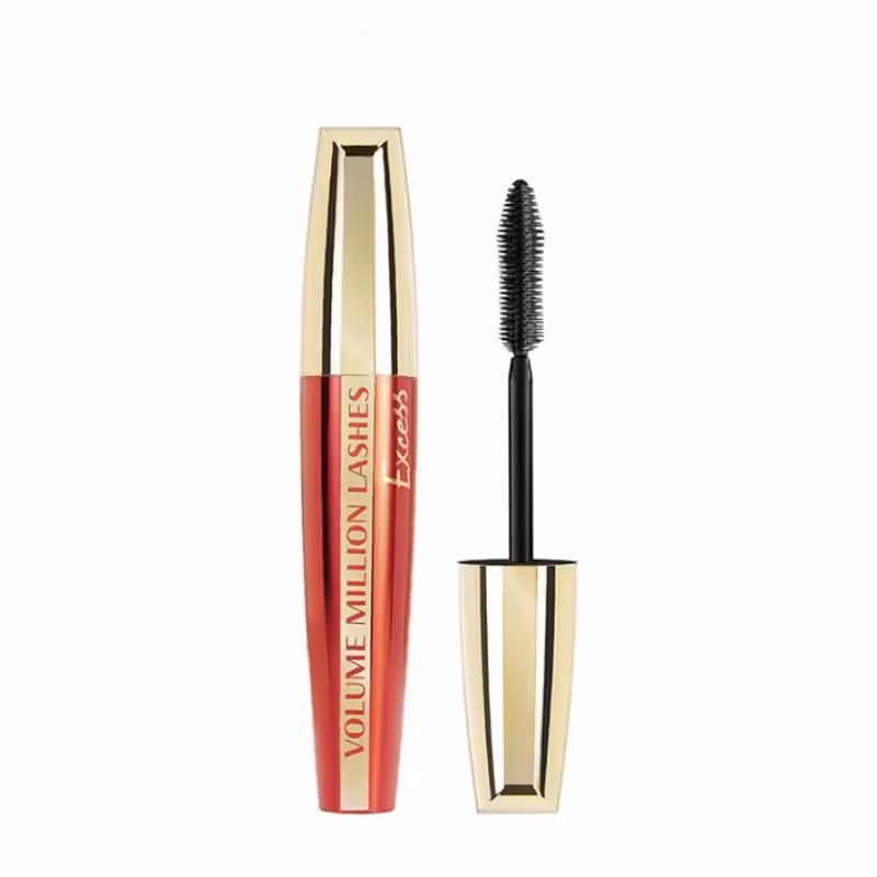 ریمل حجم دهنده فوق مشکی ولوم میلیون لشز Excess لورال l’oreal volume million lashes excess mascara