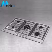 گاز رومیزی میلان کد S32 پنج شعله استیل