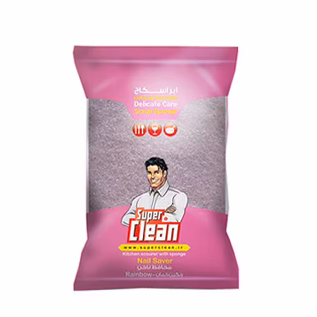 اسکاچ نقره ای ابردار خیلی سخت سوپر کلین سایز متوسط