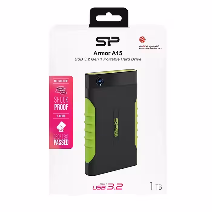هارد اکسترنال سیلیکون پاور مدل ARMOR A15 ظرفیت 1 ترابایت