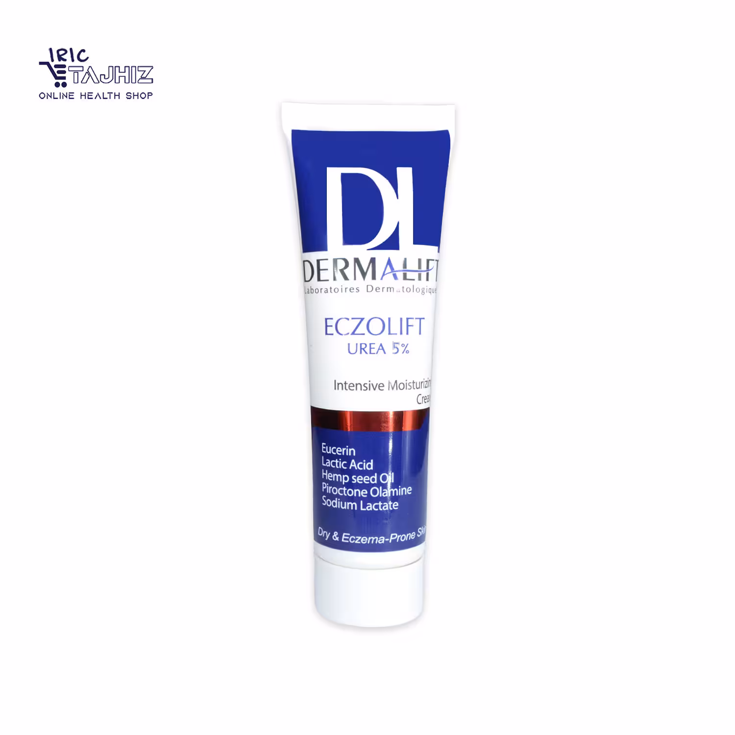 کرم مرطوب کننده اوره 5 درصد درمالیفت مدل اگزالیفت 50 میلی لیتر