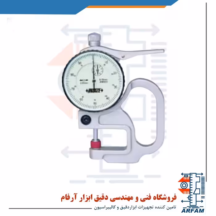 ضخامت سنج ورق ساعتی اینسایز 10 - 0 میلی متر مدل 10-2364