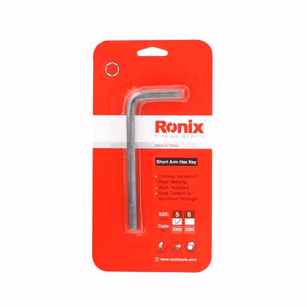 آچار آلن رونیکس مدل RH-2005 سایز 5 میلی متر