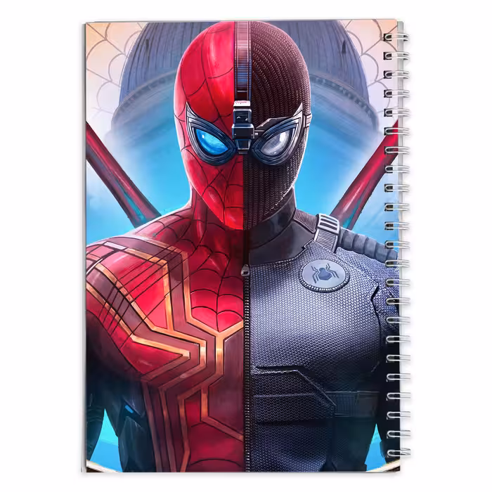 دفتر مشق کارتون مرد عنکبوتی