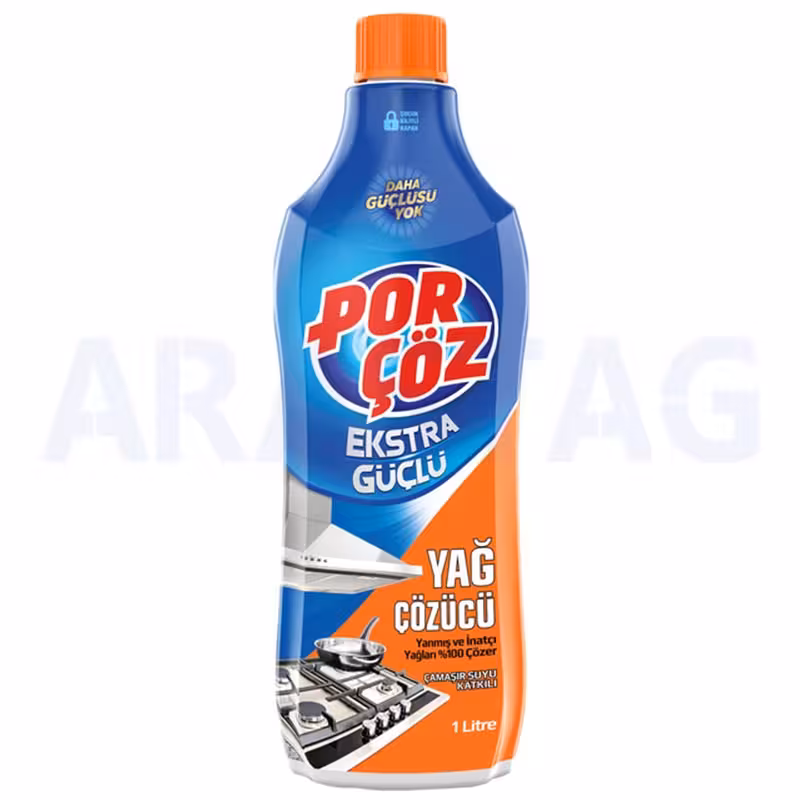 مایع جرم گیر اجاق گاز پورچوز Porçöz حجم 1000 میلی