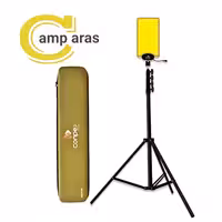 چراغ لنسری کمپینگ کانپکس مدل Conpex FR-21 COB ریموت و پایه دار - کمپ آراس