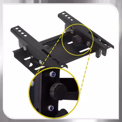 پابه دیواری تلویزیون شلفیران براکت کد z1 مناسب برای 17 تا 43 اینچ
