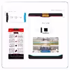 برچسب پوششی ماهوت مدل SHAHZADEH-Garden مناسب برای تبلت سامسونگ Galaxy Tab S2 8.0 2016 T719N