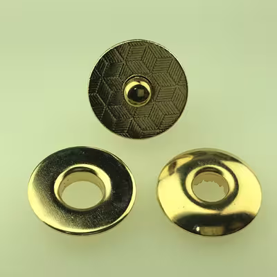 دکمه چرم دوزی کد GOL5 بسته 5 عددی