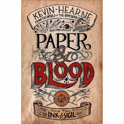 کتاب Paper AND Blood اثر Kevin Hearne انتشارات Del Rey