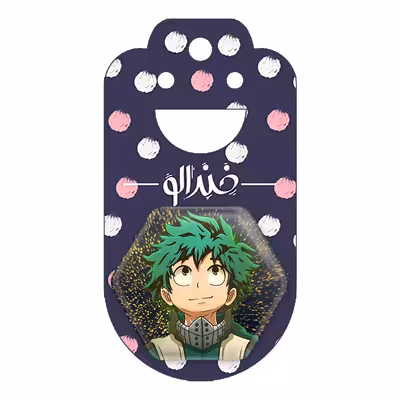 پیکسل خندالو طرح میدوریا ایزوکو انیمه آکادمی قهرمان من مدل شش ضلعی کد 11608