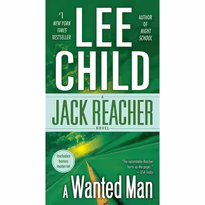 کتاب A Wanted Man اثر Lee Child انتشارات Dell