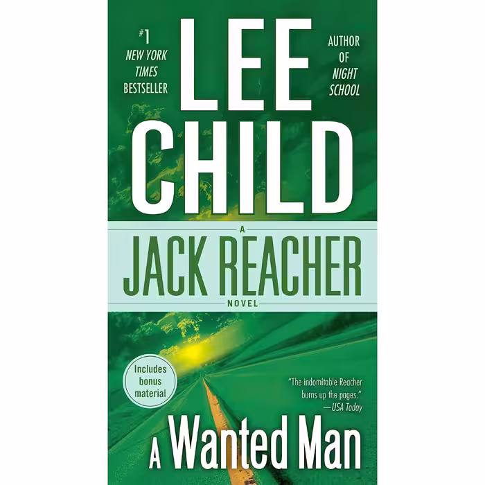 کتاب A Wanted Man اثر Lee Child انتشارات Dell