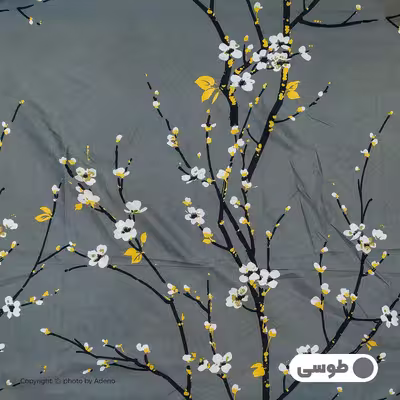 ملحفه آدنو مدل گلریز کد CH52 دونفره سایز 170x240 سانتی متر 