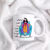 ماگ حس آمیزی طرح لیوان دهنی مدل مهتا