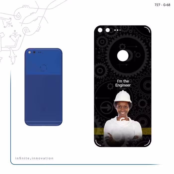 برچسب پوششی ماهوت مدل Engineer مناسب برای گوشی موبایل گوگل Pixel XL