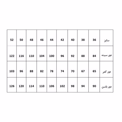 الگو خیاطی بالاتنه آستین شلوار و دامن زنانه متد مولر کد 7 سایز 48 مجموعه 4
