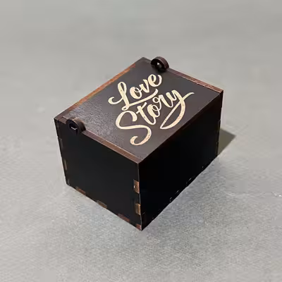 جعبه موزیکال اینو دلا ویتا مدل Arca ملودی عاشقانه لاو استوری طرح Love Story