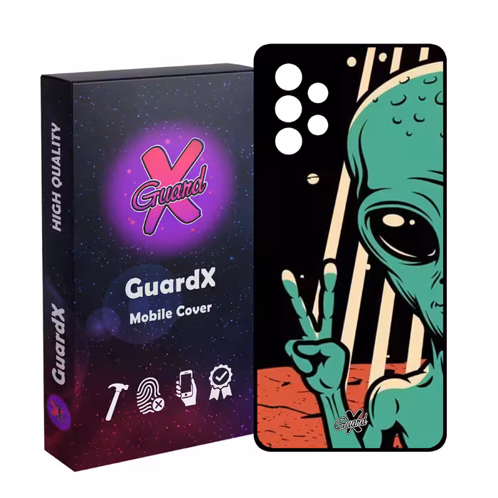 کاور گارد ایکس طرح Alien مدل Glass10499 مناسب برای گوشی موبایل سامسونگ Galaxy A33 5G