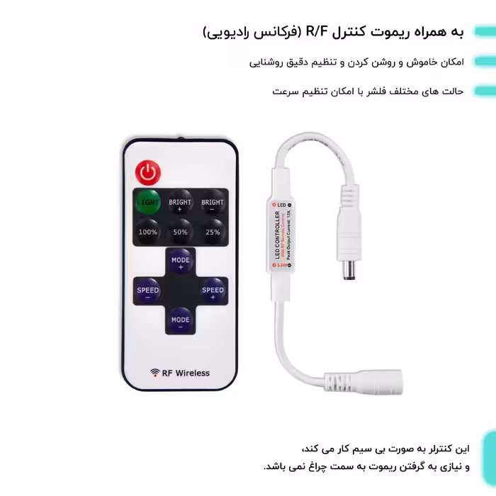چراغ رومیزی مدل نئون PUBG_TURQUOISE_AC