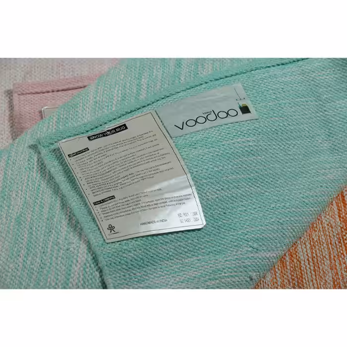 فرش نیمه دستبافت چهار متری وودو هوم مدل دیلایت