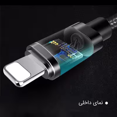 کابل تبدیل USB به لایتنینگ راک مدل RCB0432 طول 1.8 متر 