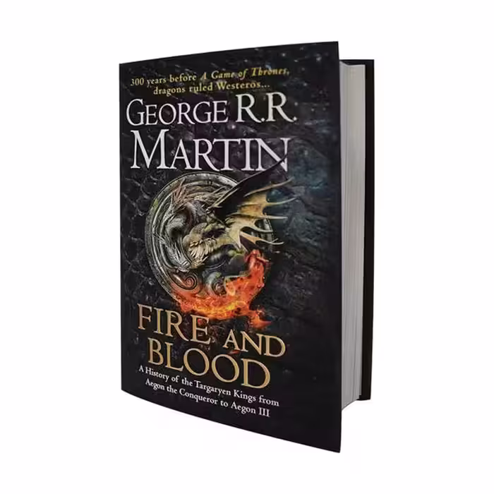 کتاب Fire and Blood - A History of the Targaryen Kings from Aegon the Conqueror to Aegon III اثر George R. R. Martin انتشارات  Harper Voyager
