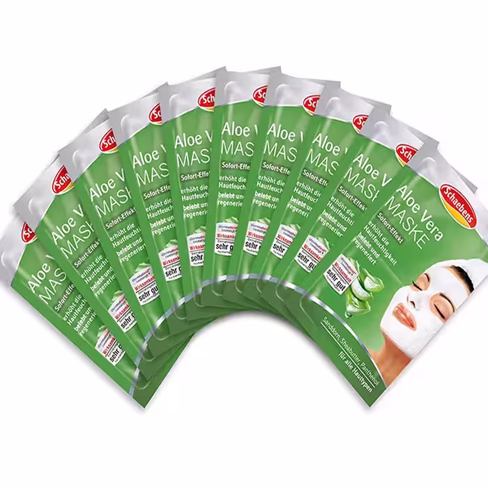 ماسک صورت شیبنس مدل ALOE VERA حجم 15 میلی لیتر