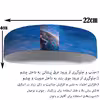 هدبند ورزشی آی تمر مدل کره زمین کد 191