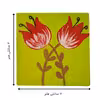   مگنت سفالی طرح گل بهاری  کد S3036