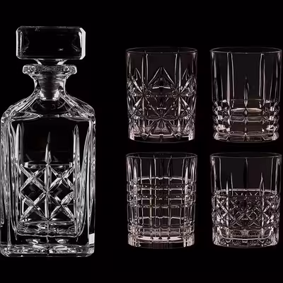 سرویس پارچ و لیوان 5 پارچه ناخمن مدل Highland