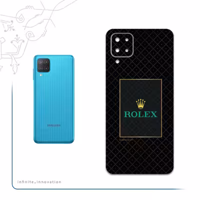 برچسب پوششی ماهوت مدل Rolex-Logo مناسب برای گوشی موبایل سامسونگ Galaxy F12